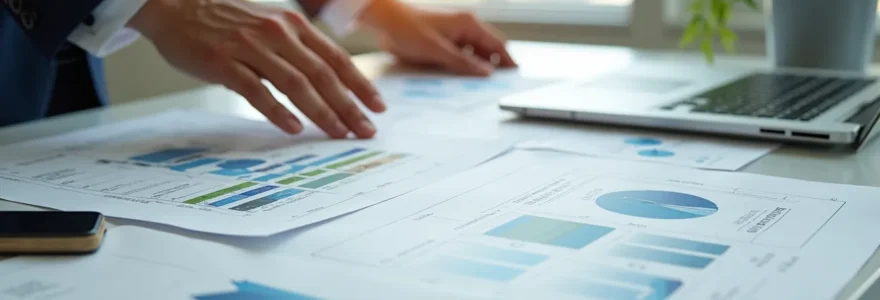 Illustration montrant une transformation d'une simple gestion de coûts énergétiques vers une stratégie d'entreprise proactive et planifiée